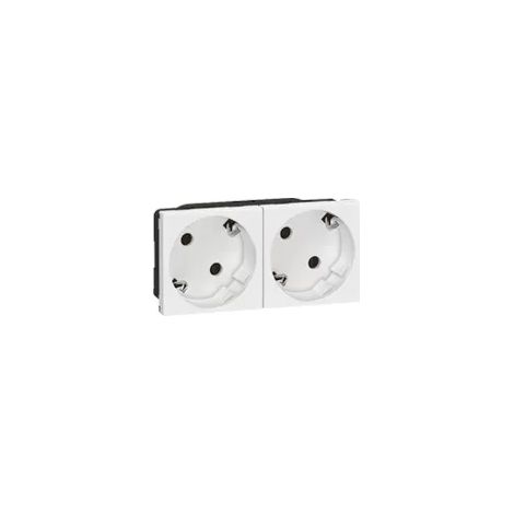 Legrand SSDO 2-FACH 45° WEIß SL (077252) (1/2)