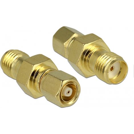 Delock Adaptador macho SMC  hembra SMA