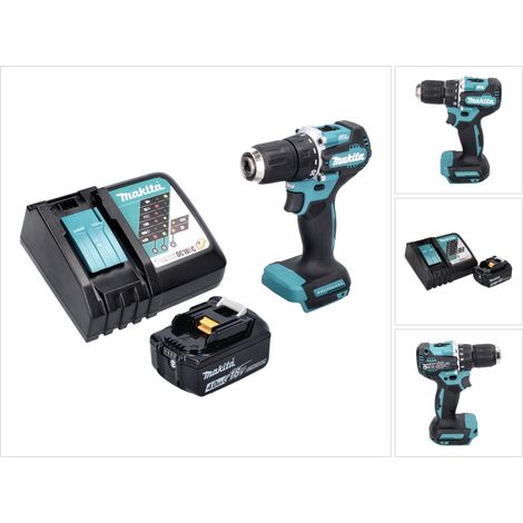 Trapano avvitatore a batteria Makita DDF 487 RM1 18 V 40 Nm brushless + 1x batteria ricaricabile 4,0 Ah + caricabatterie (1/5)
