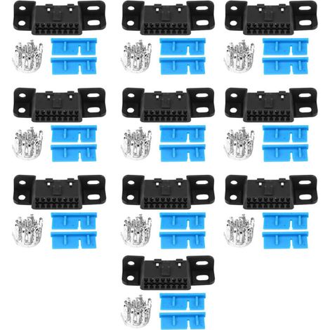 Connettore femmina, kit connettore femmina, cavi diagnostici a 16 pin resistenti all'abrasione per auto -Crezuo