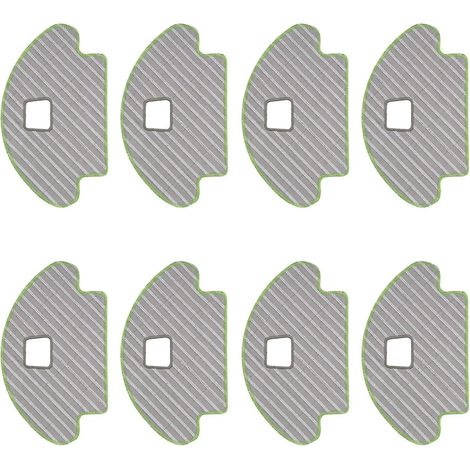 8-teiliges Ersatz-Wischmopp-Set für Ecovacs Deebot Ozmo 610 930 (1/4)