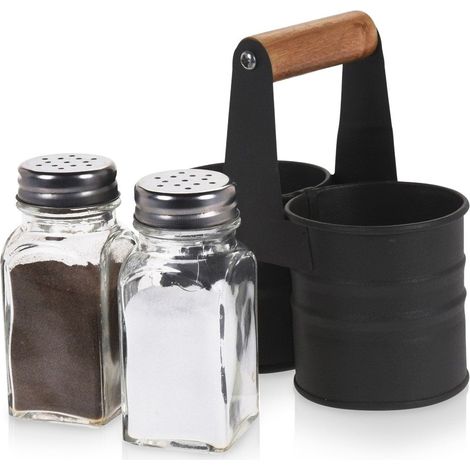 Salière et poivrière, service à épices