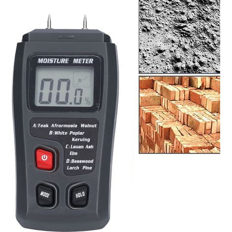 Hygromètre Bois Numérique LCD Haute Précision - Mesure Humidité du Bois avec Faible Marge d'Erreur (1/5)