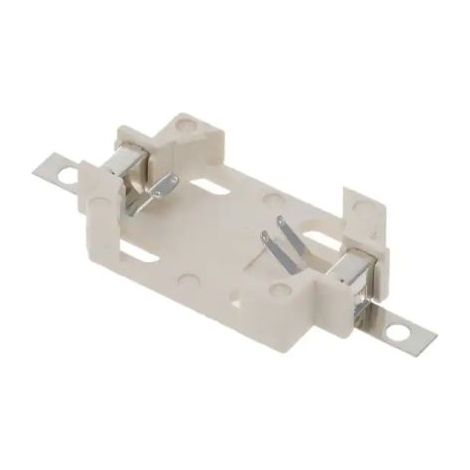 Porte-pile 1 x RS PRO 2032 Battery, raccordement Traversant ( Prix pour 1 )
