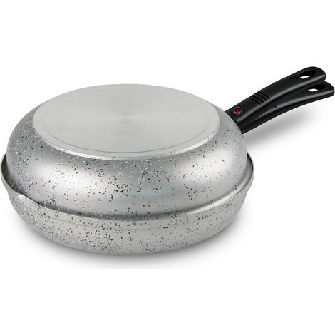 Mamù Fornetto Alto antiaderente, alluminio, antigraffio, PFOA free, made in italy, Ø 20 cm, resistente al forno