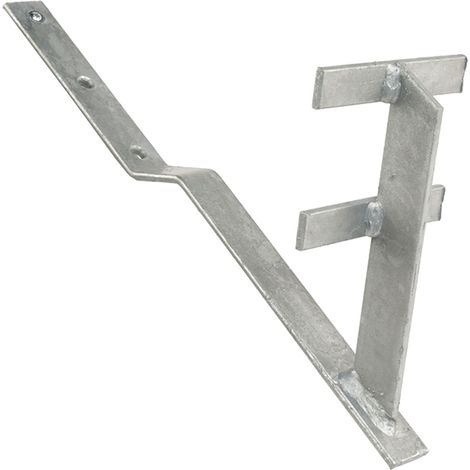 Pare-neige fer plat cambré 25mm - Gris - 5 pièces - Pour tuile faible galbe - QGCAN1002/CGG