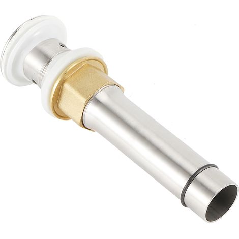 Scarico dell'acqua in acciaio inox 304 – Tipo B Scarico con foro a farfalla in acciaio inox 304 – LQ-5391 – Tappo di scarico per lavabo (1/5)