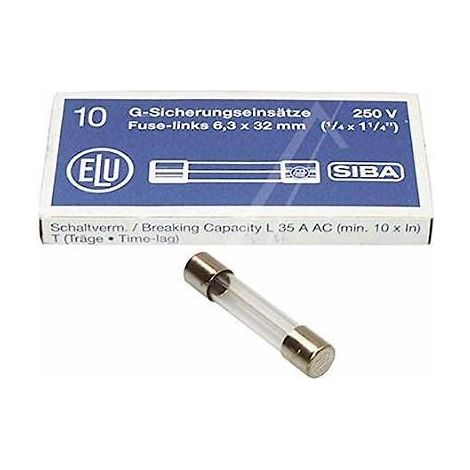 1 BOITE de 10 FUSIBLES en VERRE 5x20 630mA Temporis‚àö© 250V FSP FUSIBLE