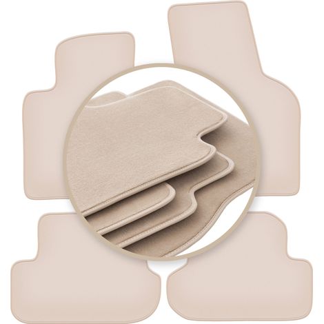 Premium-Fußmatten in Beige für: Volkswagen Beetle Cabrio, Coupé 2012-2019 (1/5)