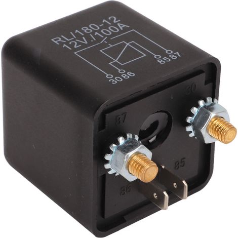 Relais de démarreur, interrupteur de coupure de batterie 12V pour voitures, motos, démarreurs, moteurs GPS, commutateur d'isolation de charge (1/5)