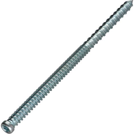 Vis Béton Tête cylindrique TC Réduite 7.5X150 Diamètre de tête: 8.5 TORX T30 Acier zingué - 1 pièce (1/3)