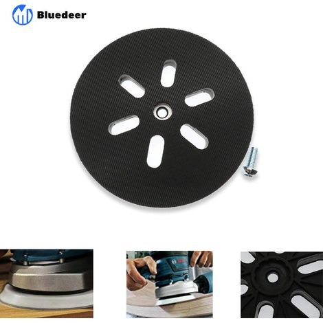Disque Abrasif 150mm pour Ponceuse Bosch GEX 150/150 AC/150 Turbo - Bluedeer (1/5)