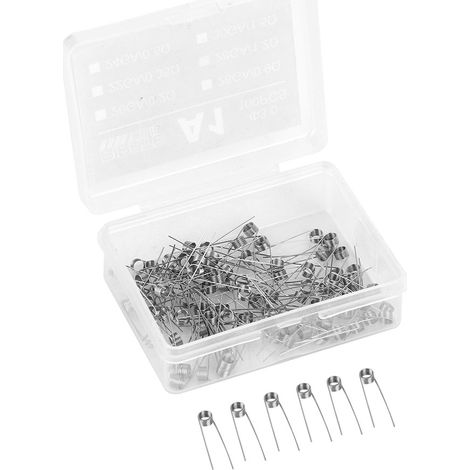 100 Stück Widerstandsdraht für Verdampfer von E-Zigaretten, Heizspule 28GA/1,2 Ohm