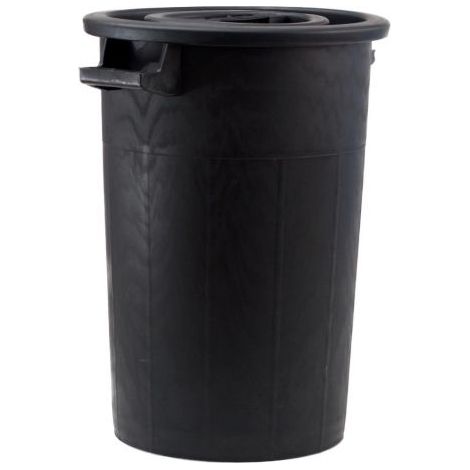 BIDONE IMMONDIZIA PATTUMIERA IN PLASTICA DA ESTERNO CON O SENZA COPERCHIO 22293V BIDONE 75L + COPERCHIO 29481/1