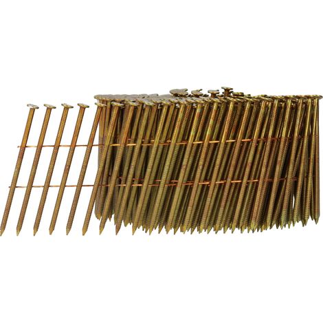 Clou annelé tête plate 16° en rouleau - Galvanisé - 2,3 x 45 mm - BTE 10800 - SENCO - EL19AXBH (1/4)