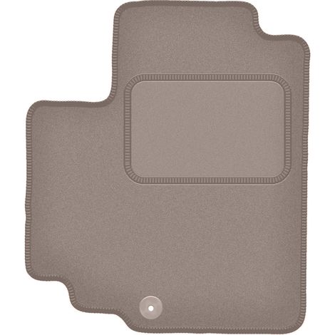 Tapis conducteur beige pour Suzuki Alto VIII à hayon (2009-2015)