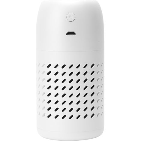Purificateur d'Air Portable Blanc pour Bureau et Chambre avec Ionisation Négative (1/5)