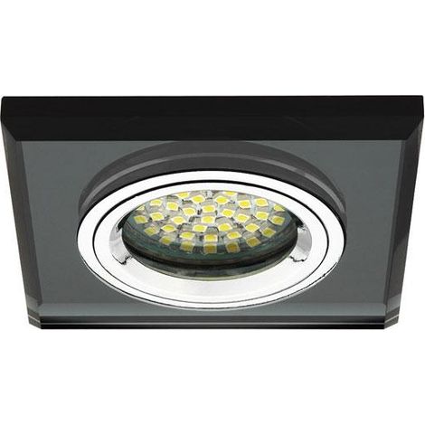 Vetro nero - quadrato 90x90mm - MR16 - Kanlux MORTA (1/5)