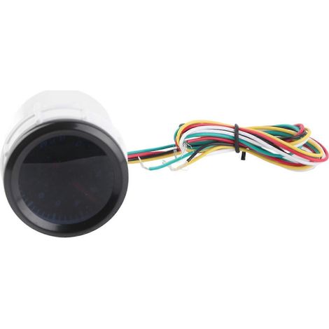 Tachymètre universel 12 V à LED 52 mm/2 pouces pour modification de voiture (1/5)