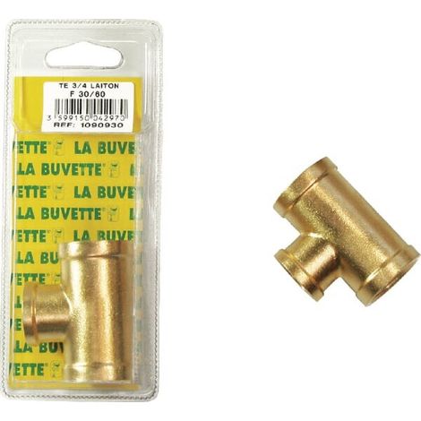 Pezzo a T 3/4 ottone F30/60 LA BUVETTE BU1090930