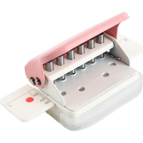 Perforateur Manuel ABS Durable pour Papiers A4 B5 A5, (1/5)