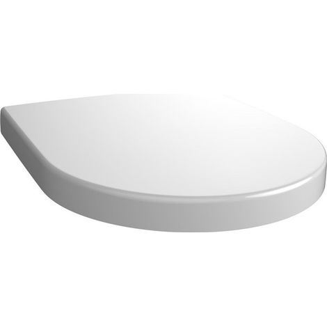 Abattants de toilette, Ex Targa Architectura, à charnières QuickRelease et SoftClosing, charnières en acier inoxydable, En Duroplast Blanc