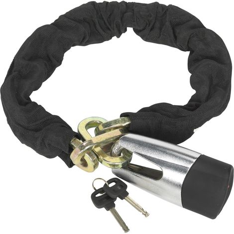 Sealey Motorcycle Chain & Disc Lock 10.5 x 10.5 x 900mm 4 ART Approved CLA109DL (1/5)