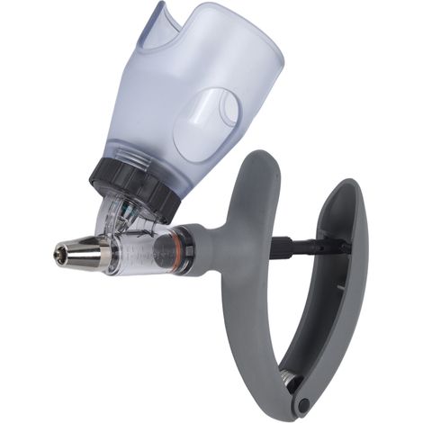 Injecteur pour animaux de 5 ml, réglable et à fonctionnement continu, pour bovins, ovins et volailles (1/5)