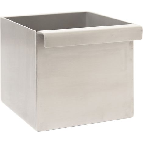 Mug récupérateur carré Le Marquier en inox 0,5 l pour plancha