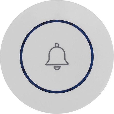 Sonnette extérieure sans fil M6, sonnette connectée Wi-Fi, alarme domestique, sonnette sans fil 433 MHz-AquaForge