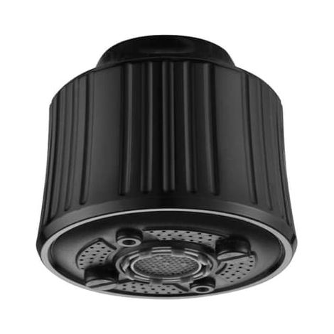 Aérateur de robinet, pulvérisateur, rallonge de robinet, noir (1/5)