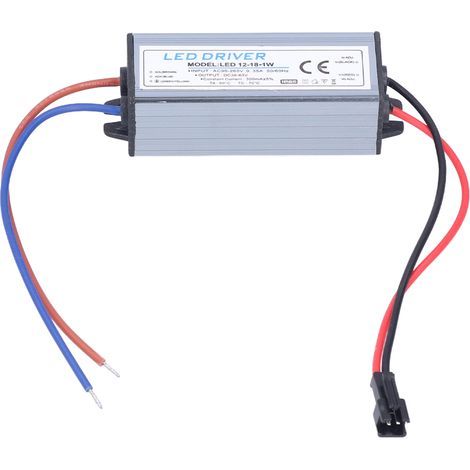 Wasserdichter LED-Treiber 12–18 x 1 W, 300 mA, AC 95–265 V Eingang, DC 36–63 V Ausgang, für LED-Streifen (1/5)