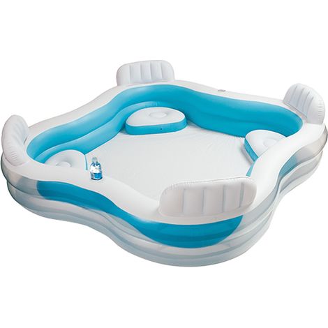 PISCINA GONFIABILE 'FAMILY FOUR' cm 229 x  229 - H cm 66  - INTEX