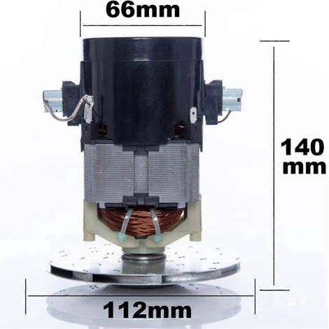 Moteur d'aspirateur compatible D807, D-805 et D-806  ventilateur de moteur (1/5)