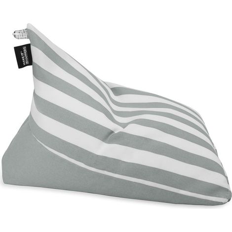 Pouf Pyramide Toldotex Gris pour Extérieur ou Intérieur M Gris
