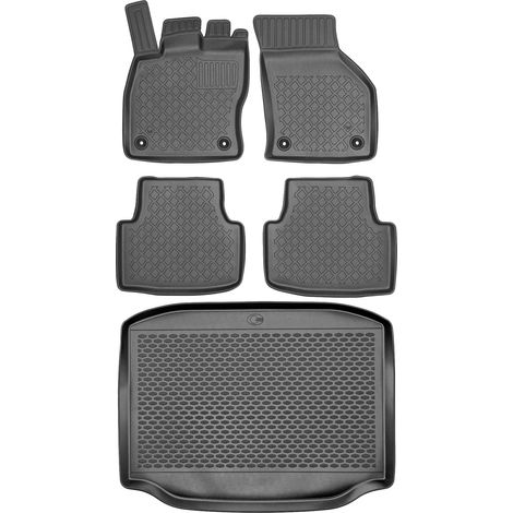 Juego de alfombrillas para coche y maletero para Seat León IV Hatchback a partir de 2020. (1/5)