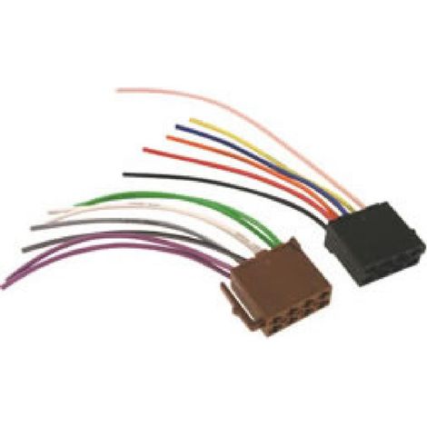 Faisceau autoradio iso fils nus