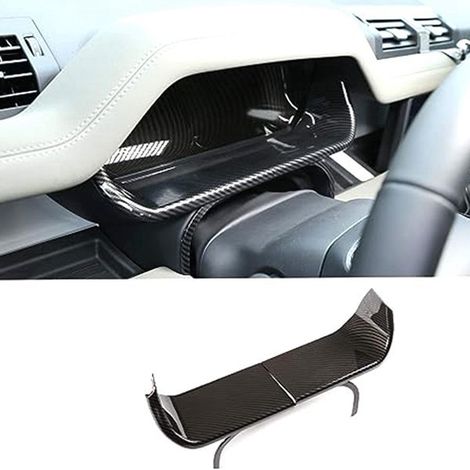 1 paire de cadres de garniture de tableau de bord et de caches d'écran pour les modèles Land Rover Defender 2020-2023 (1/4)