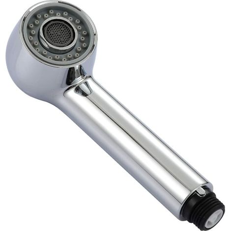 Embouts De Douchette De Cuisine - 2 Modes De Pulvérisation Jet Et Pluie - Compatible Flexible Extensible DIN 1/2 - 1 Pièce (1/5)