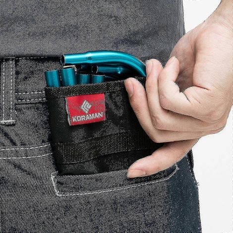 Tabouret pliant Zekai Mini, idéal pour le camping et la randonnée (1/5)