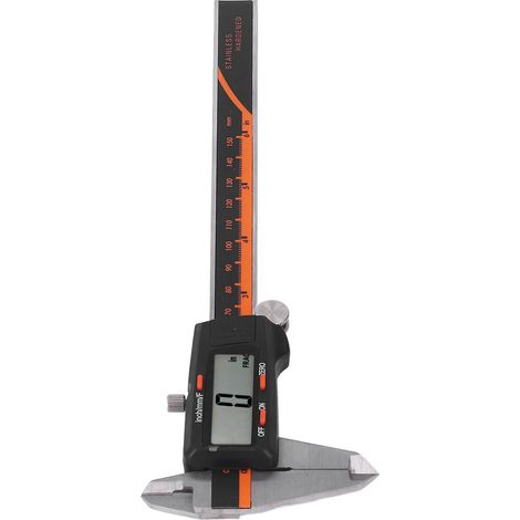 Pied à coulisse électronique en acier inoxydable 0-150 mm avec écran LCD, pour la mesure (1/5)