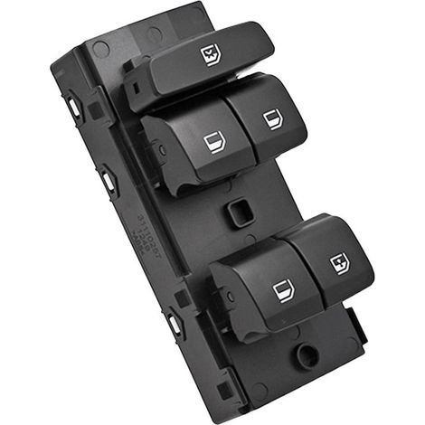 93571-R1210 fits the switch on the driver's side of the window regulator of the HYUNDAI HB 19-24. (1/4)