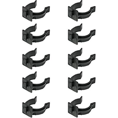 Crochets de Rangement ABS 10pcs Kit Plinthe Cuisine Organisation Optimale Installation Facile (1/3)