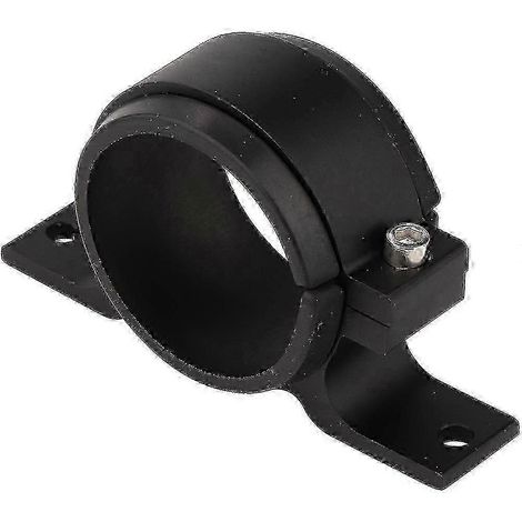 Support de montage pour pompe à carburant en alliage d'aluminium de 60 mm, noir, résistant à la corrosion, installation facile, compatible avec les pompes cylindriques de 60 mm (1/3)