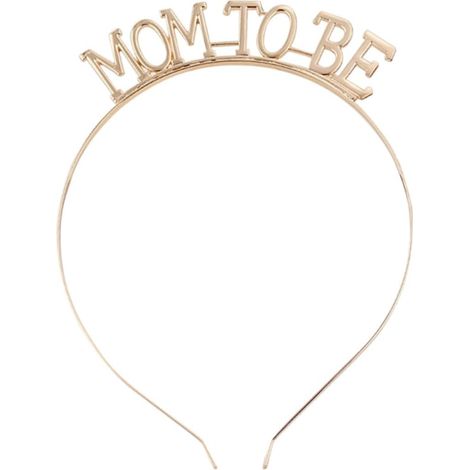 2 pièces Serre-tête Mom To Be Doré pour Fête Prénatale Léger et Confortable Cadeau Créatif pour Future Maman Accessoire Élégant pour Adultes (1/5)