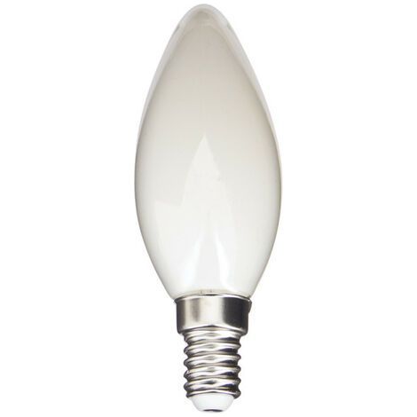 LED-Kerzenlampe mit E14-Fassung, 4 W (entspricht 40 W), neutrales Weißlicht, energiesparend, ideal für Kronleuchter und Wandlampen (1/5)