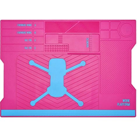 Tapis de réparation magnétique isolant thermique avec règle métrique (1/4)