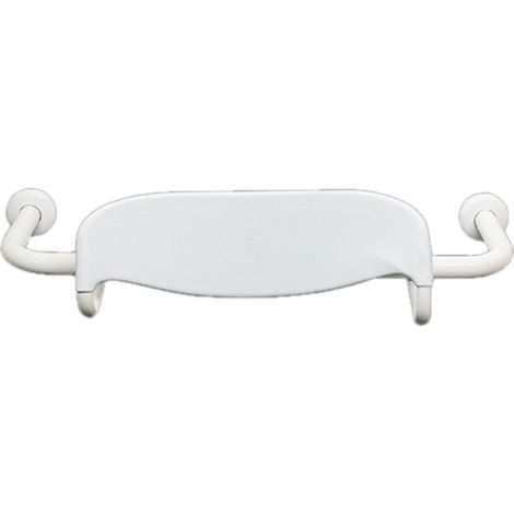 Schienale ergonomico wc, bidet bianco (1/3)
