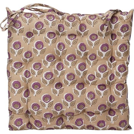 Home Styling Collection Coussin de jardin violet 40 x 40 cm (1/5)