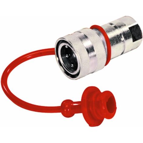 Tappo Parapolvere Rosso Innesti Femmina M1/4"